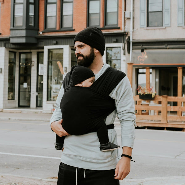 Bamboo baby carrier - Noir