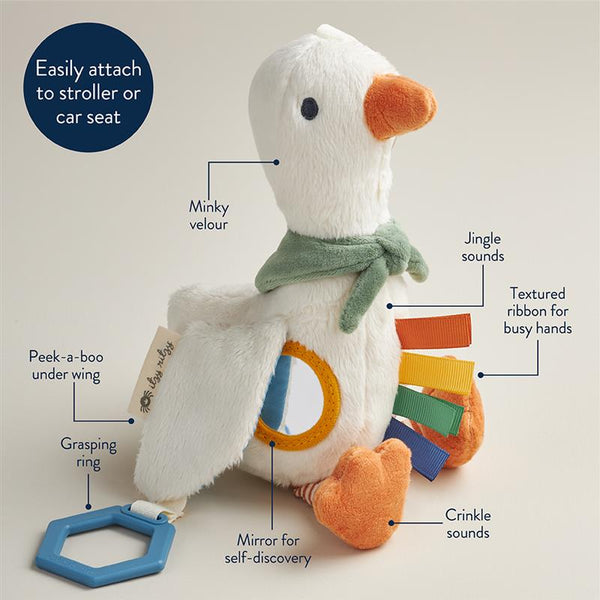 Jouet de voyage attachable - Oie