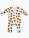 Pyjama à zip - Coton bio - Oursons
