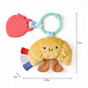 Chloé le croissant - Peluche de dentition