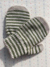 Ensemble de 2 paires de mitaines - Citron/Tea stripe