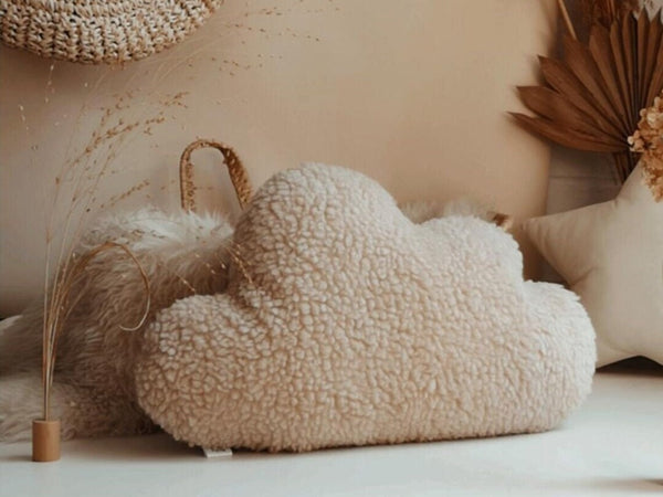 Sherpa cloud pillow - 3 colors available