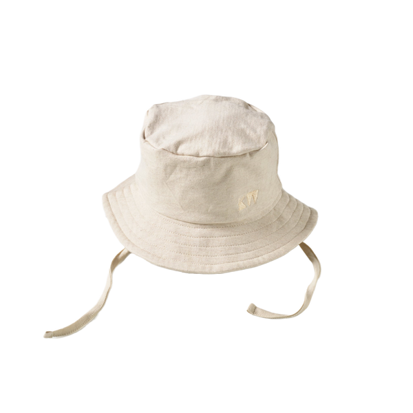 Organic bucket hat - Oatmeal