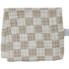 Burp cloth - Taupe checkered 