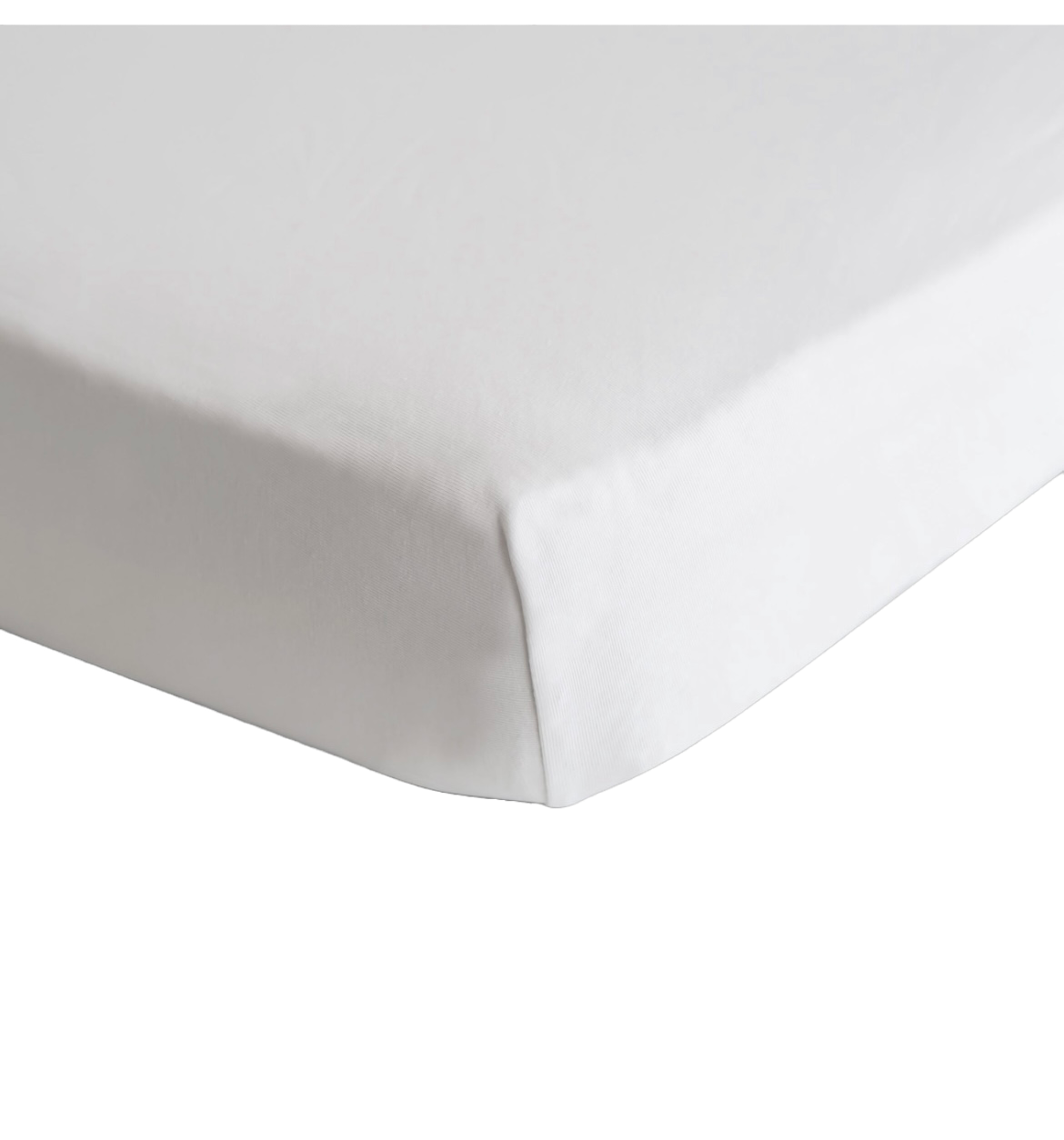 Stretchy crib sheet White