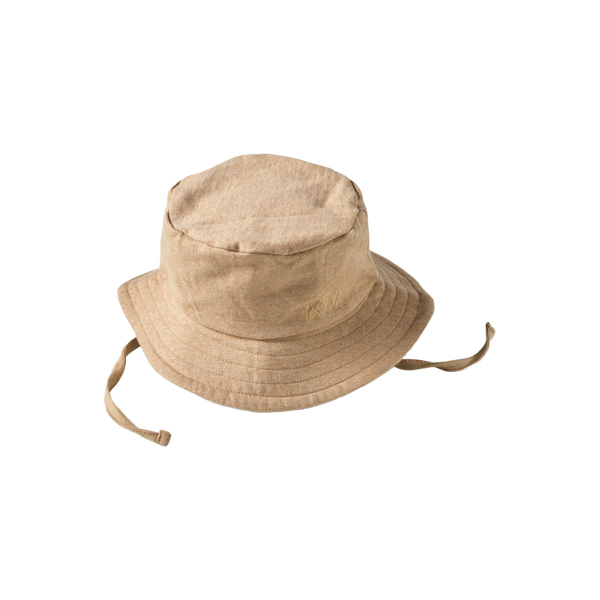 Chapeau coton bio - Almond melange