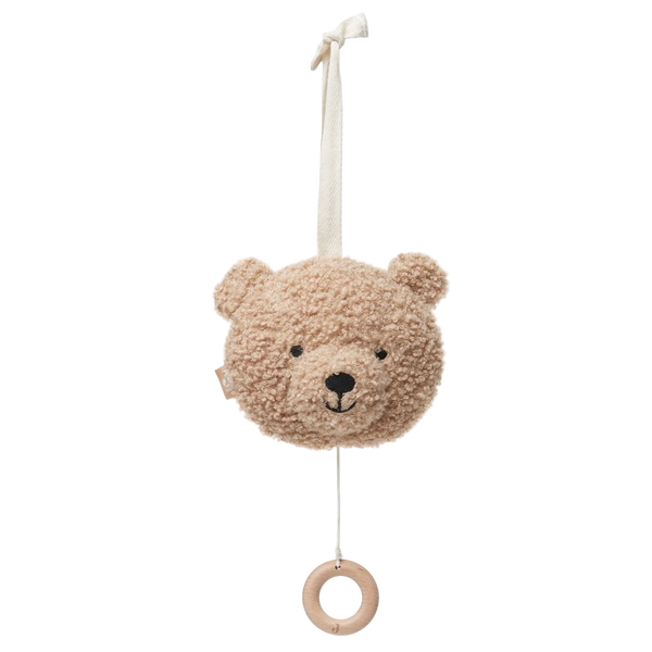 Jouet musical à suspendre - Ourson biscuit