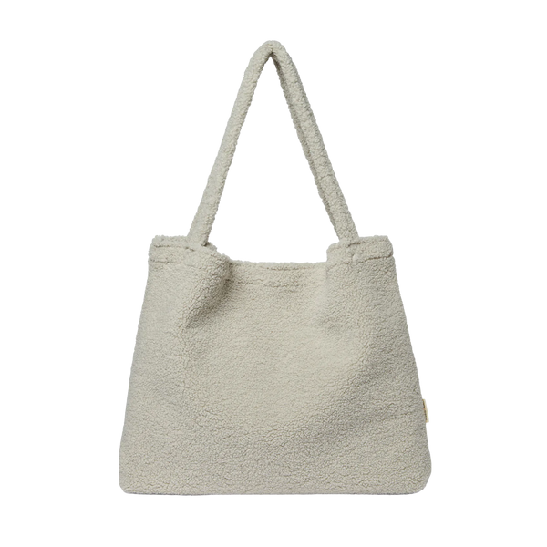 Mom bag - Teddy Light grey