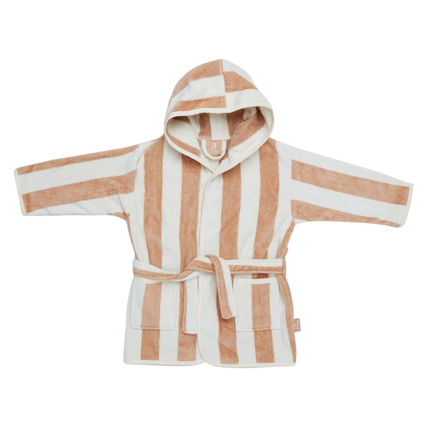 Peignoir - Biscuit rayé