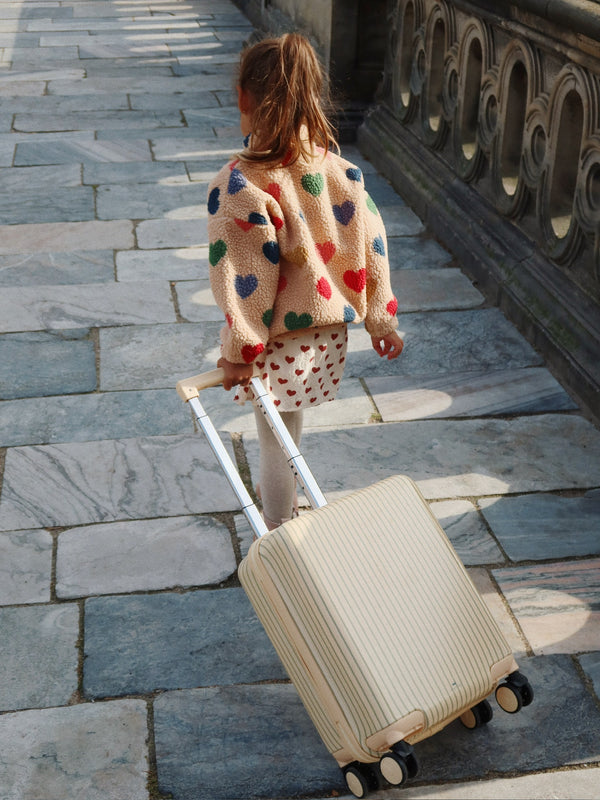 Valise - Tea stripe