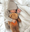 Peluche ours avec lampe et son - Cappuccino