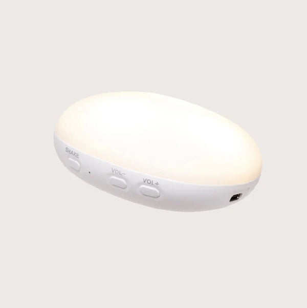 Peluche ours avec lampe et son - Sable