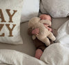 Peluche ours avec lampe et son - Sable
