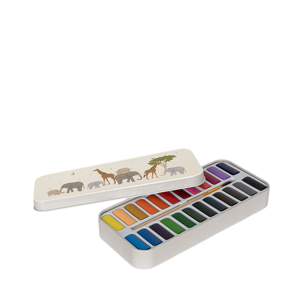 Water colors thin box - Safari