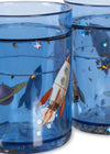 2 pack glitter cups - Outerspace
