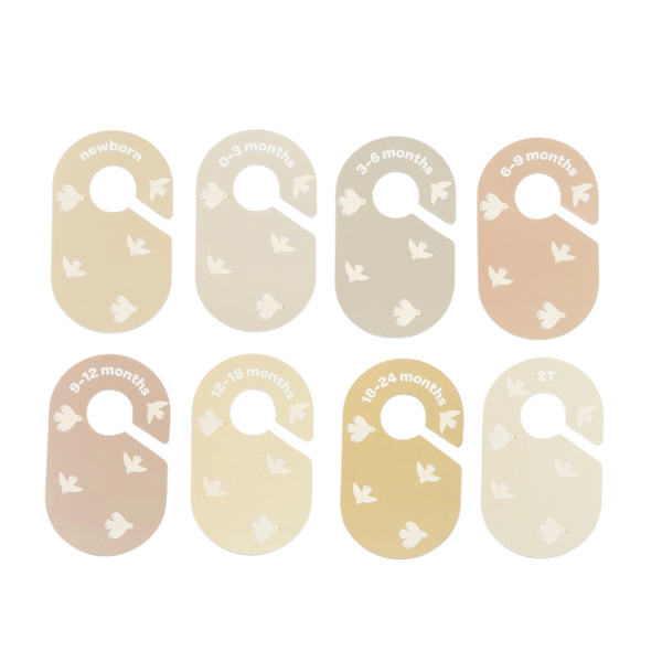 Baby Closet Dividers - Gingham