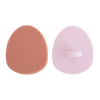 Cradle cap brush 2-pack - Rose/Soft lilac