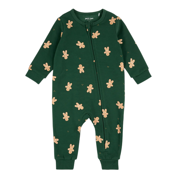 Combinaison en molleton - Pain d'épices