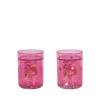 2 pack glitter cups - Horn stars