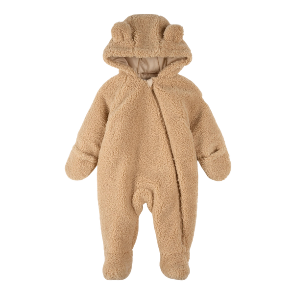 Combinaison d'ours en peluche sable