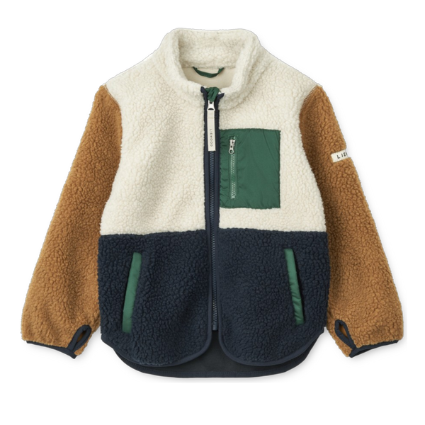 Nolan pile jacket - Classic navy