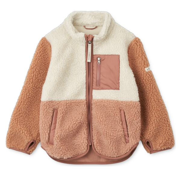 Nolan pile jacket - Tuscany rose