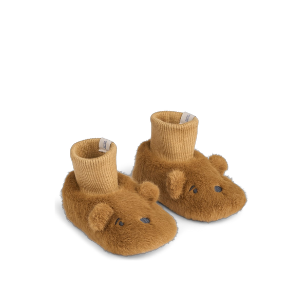 Beth Bear Plush Slipper