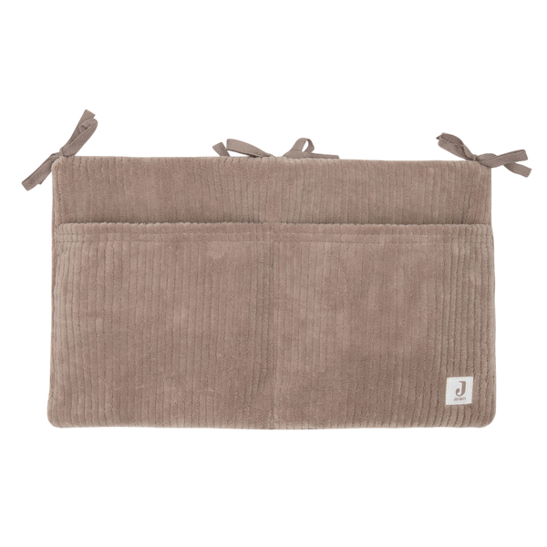 Playpen Storage Bag Organizer Cloudy Rib - Milky Coffee