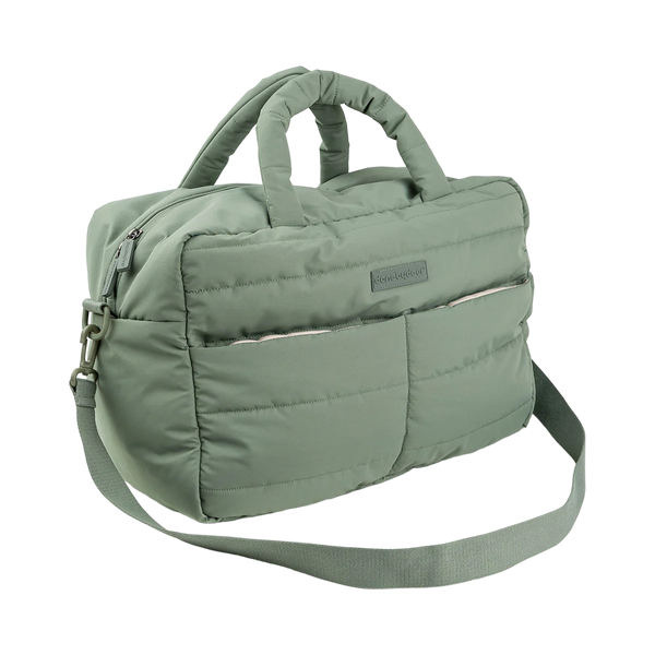 Quilted changing bag - Green