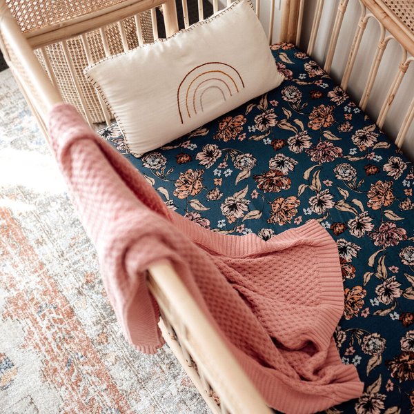 Knit blanket - Rosa