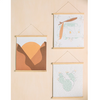 Hanging poster trio with magnetic wooden frame - Large 