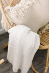Knit blanket - Cream