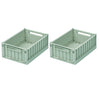 Weston storage box SMALL - Pack of 2 - Peppermint