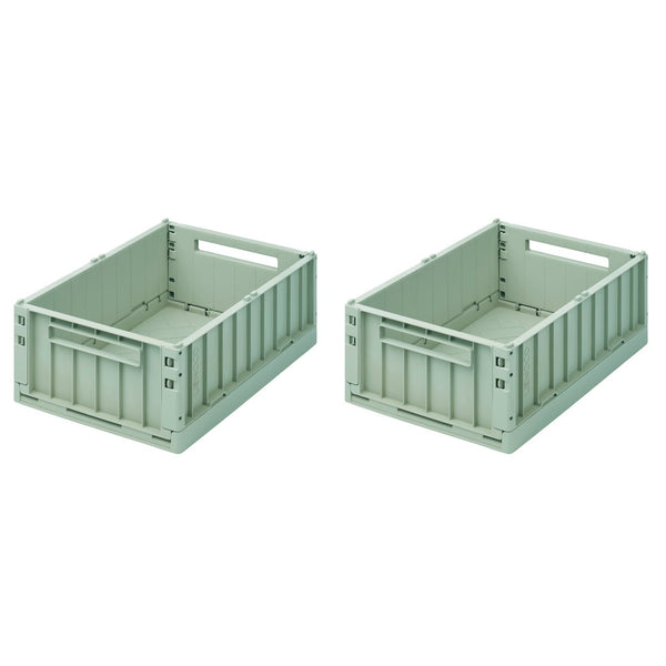 Weston storage box MED - Pack of 2 - Peppermint