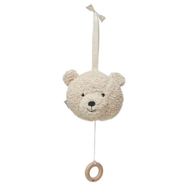 Musical hanger - Natural teddy bear