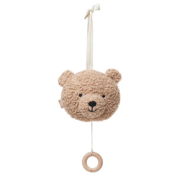 Musical hanger - Biscuit teddy bear
